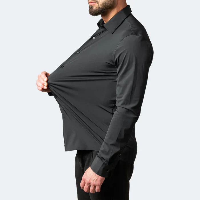Camisa UltraTech sin Arrugas y con Stretch