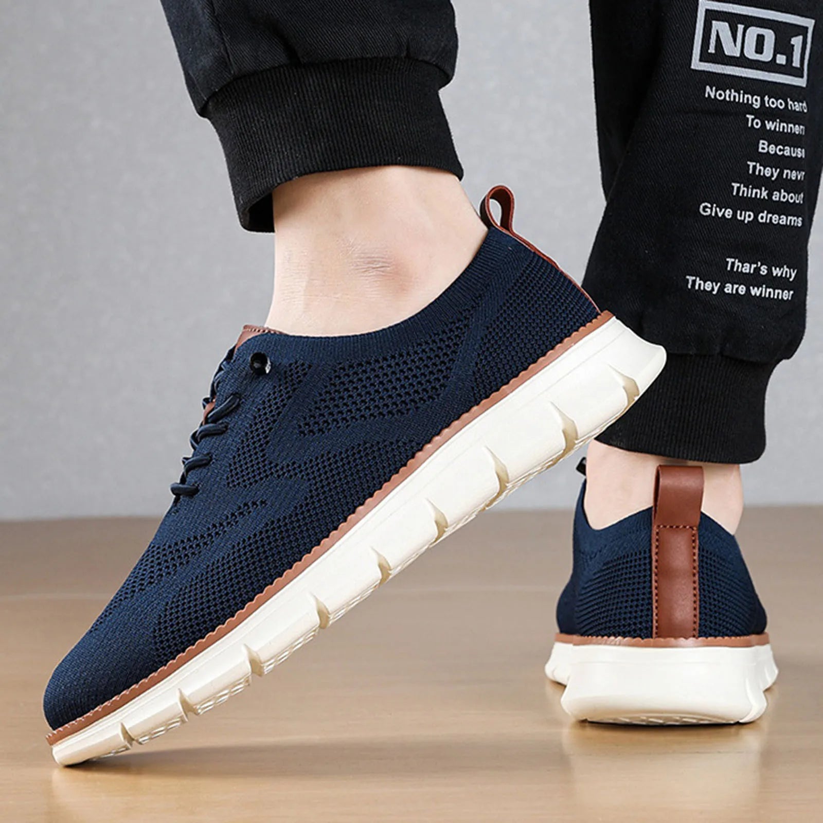 Zapatos Transpirables y Cómodos sin Cordones – Flex Confort