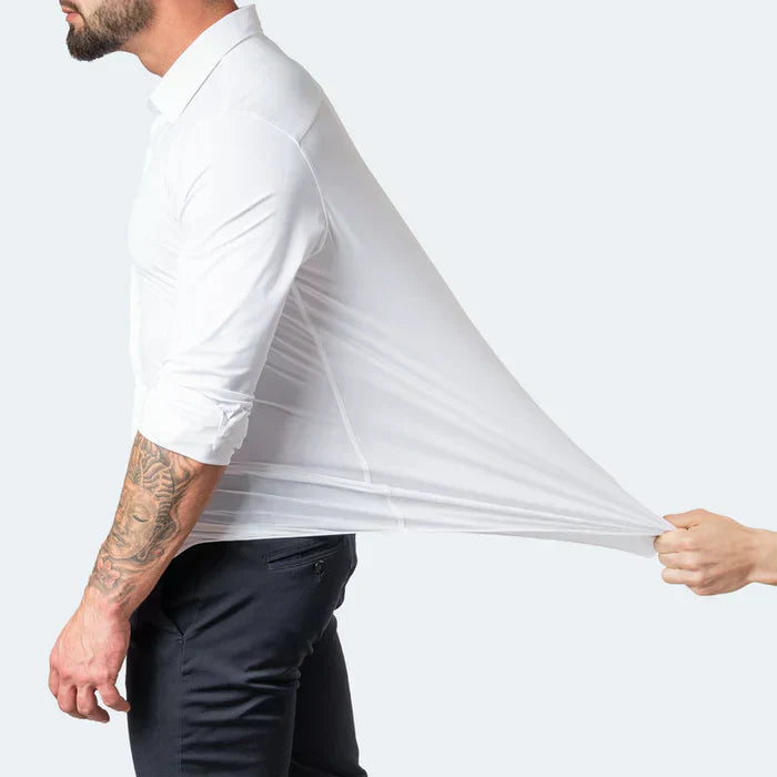 Camisa UltraTech sin Arrugas y con Stretch